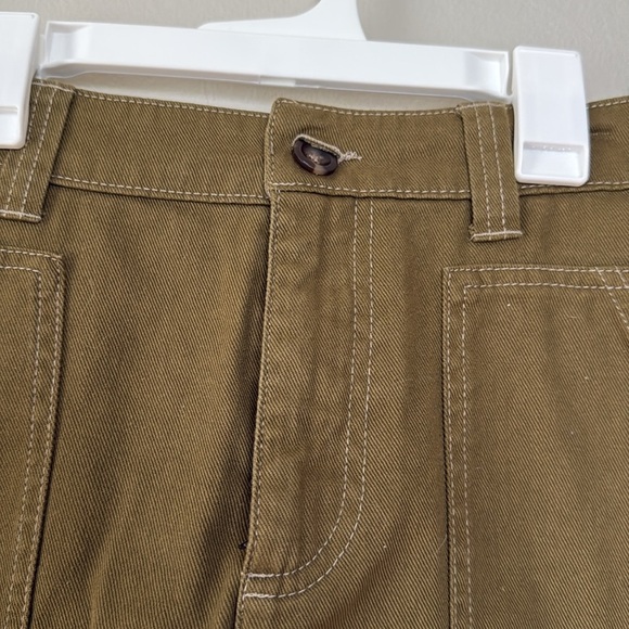 NWT Old Navy Olive Green Mini Skirt 4 - Picture 3 of 7